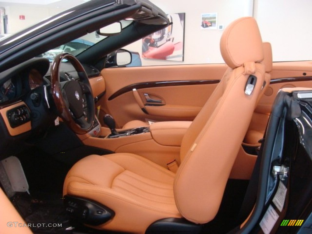 Cuoio Interior 2013 Maserati GranTurismo Convertible GranCabrio Photo #73447293