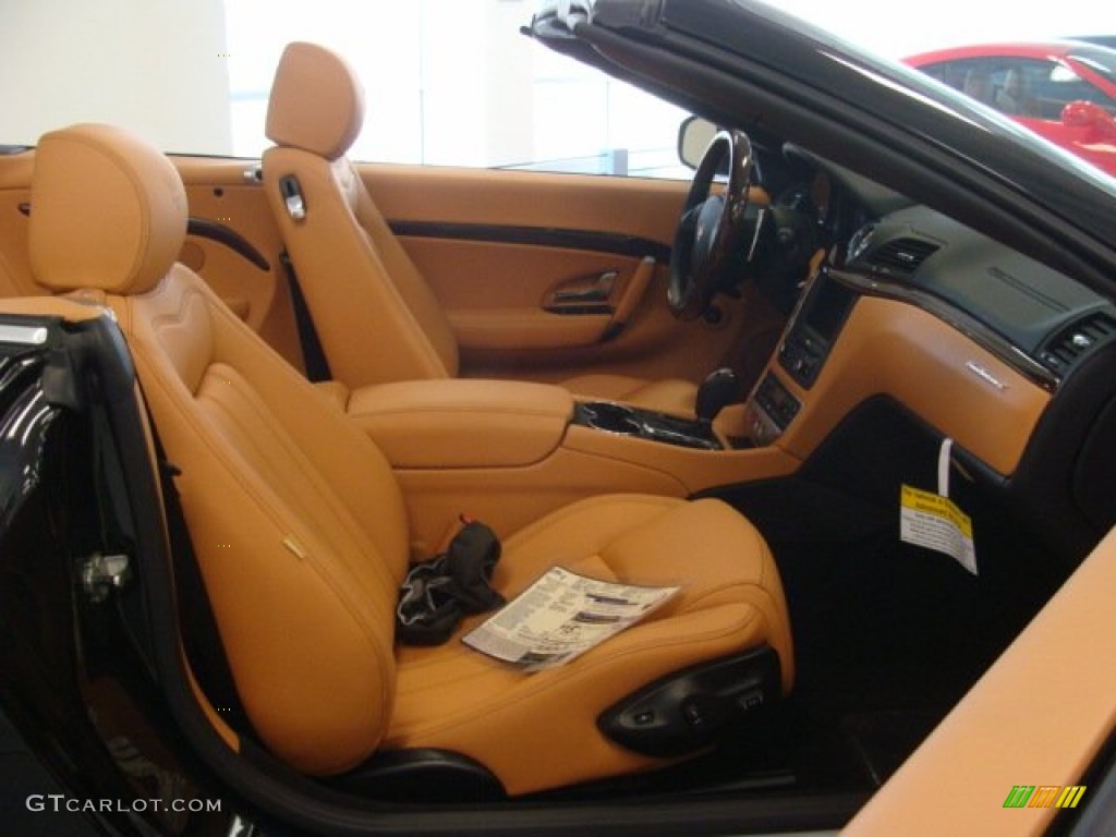 Cuoio Interior 2013 Maserati GranTurismo Convertible GranCabrio Photo #73447313