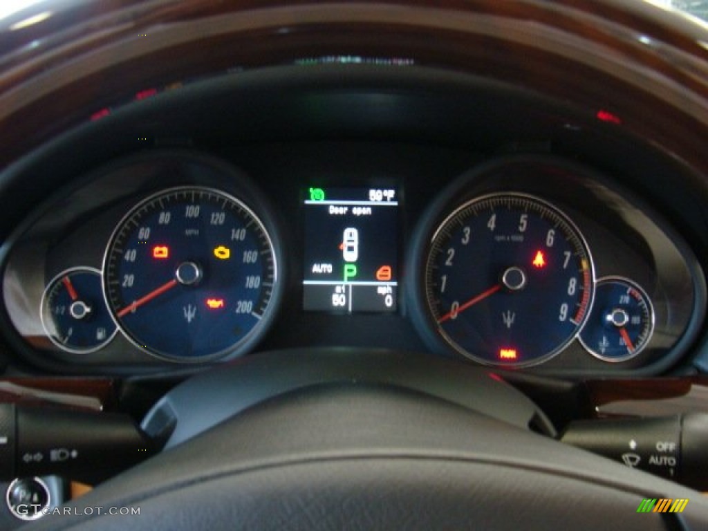 2013 Maserati GranTurismo Convertible GranCabrio Gauges Photo #73447475