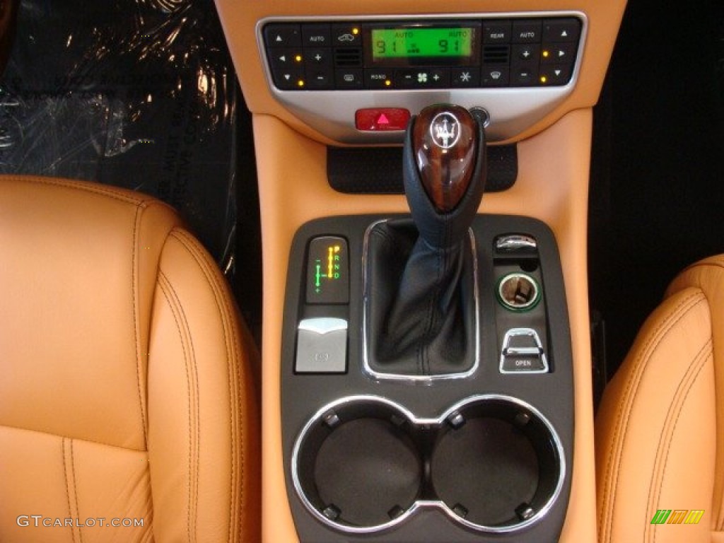 2013 Maserati GranTurismo Convertible GranCabrio 6 Speed ZF Paddle-Shift Automatic Transmission Photo #73447553