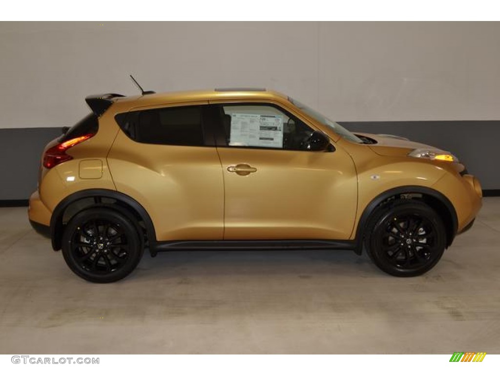 Atomic Gold 2013 Nissan Juke SL Exterior Photo #73447722