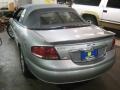 2004 Satin Jade Pearl Chrysler Sebring Limited Convertible  photo #3