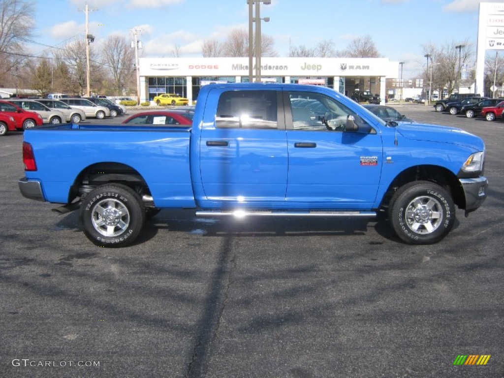 New Holland Blue 2012 Dodge Ram 2500 HD Big Horn Crew Cab 4x4 Exterior Photo #73448360