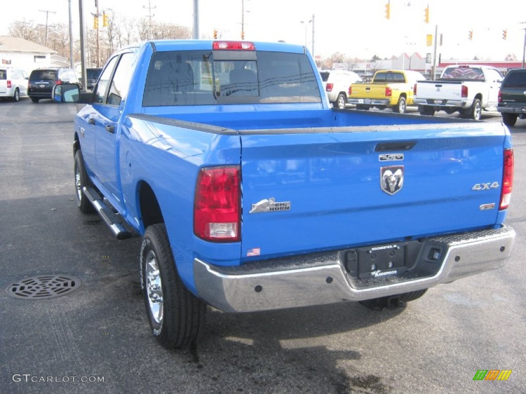 2012 Ram 2500 HD Big Horn Crew Cab 4x4 - New Holland Blue / Dark Slate/Medium Graystone photo #3