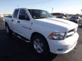 2012 Bright White Dodge Ram 1500 Express Quad Cab 4x4  photo #3