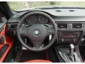 Coral Red/Black 2012 BMW 3 Series 335i Convertible Dashboard