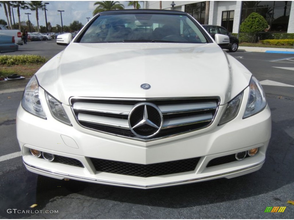 2011 E 350 Cabriolet - Arctic White / Black photo #2