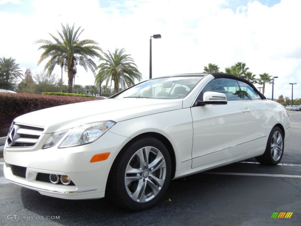 2011 E 350 Cabriolet - Arctic White / Black photo #3
