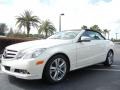 2011 Arctic White Mercedes-Benz E 350 Cabriolet  photo #3