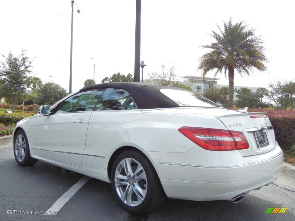 2011 E 350 Cabriolet - Arctic White / Black photo #5