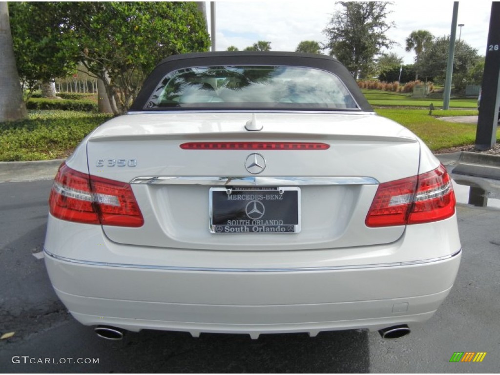 2011 E 350 Cabriolet - Arctic White / Black photo #6