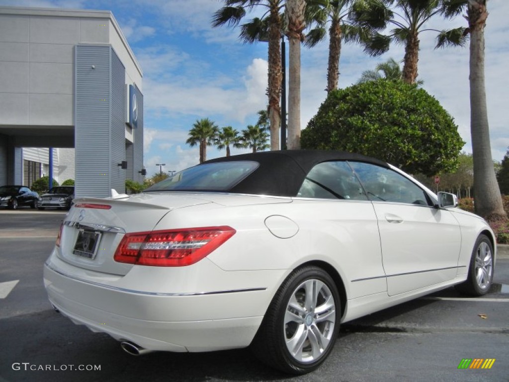 2011 E 350 Cabriolet - Arctic White / Black photo #7