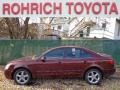 2009 Dark Cherry Red Hyundai Sonata SE V6  photo #1