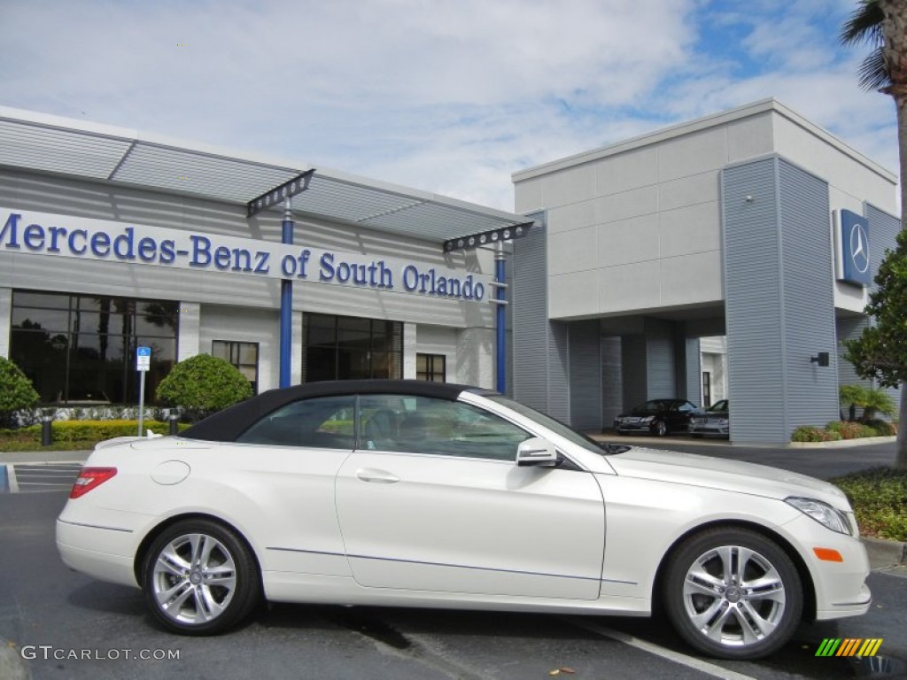2011 E 350 Cabriolet - Arctic White / Black photo #8