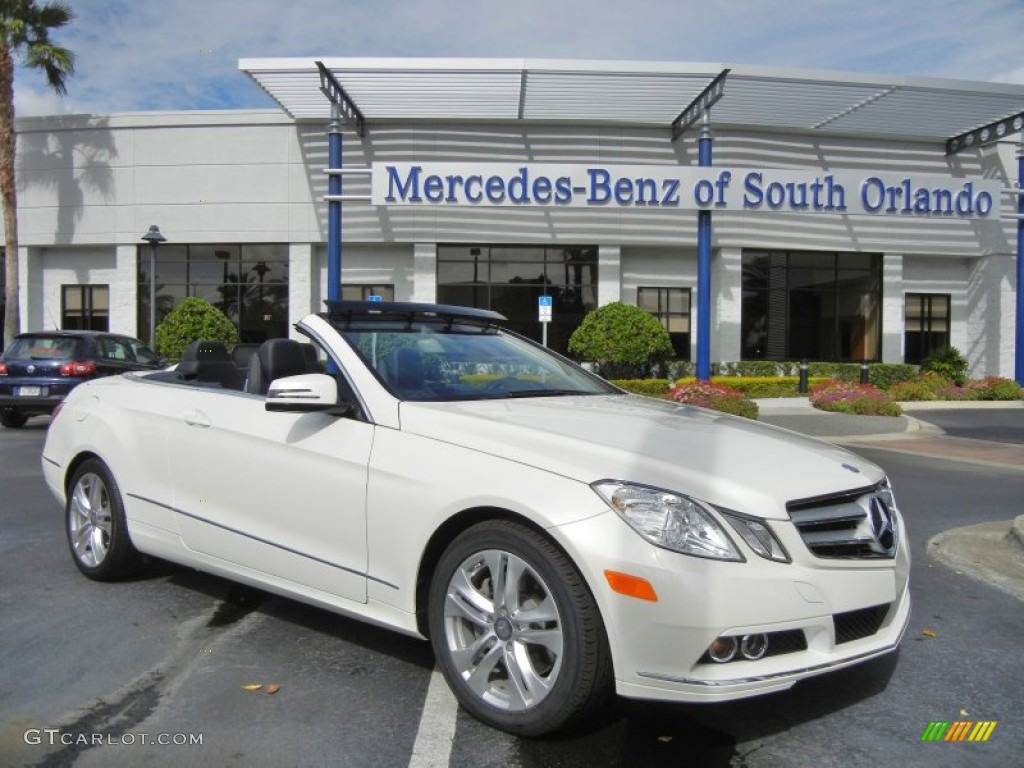 2011 E 350 Cabriolet - Arctic White / Black photo #9