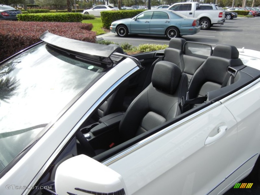 2011 E 350 Cabriolet - Arctic White / Black photo #10