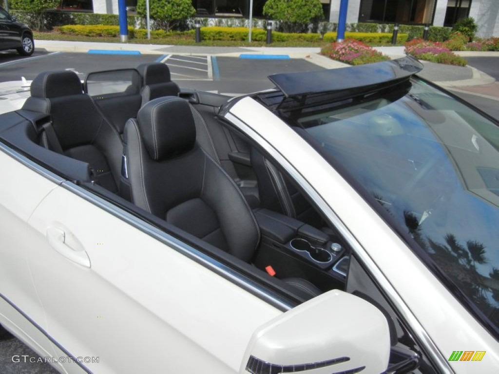 2011 E 350 Cabriolet - Arctic White / Black photo #13