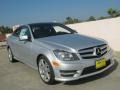 2013 Iridium Silver Metallic Mercedes-Benz C 350 Coupe  photo #1