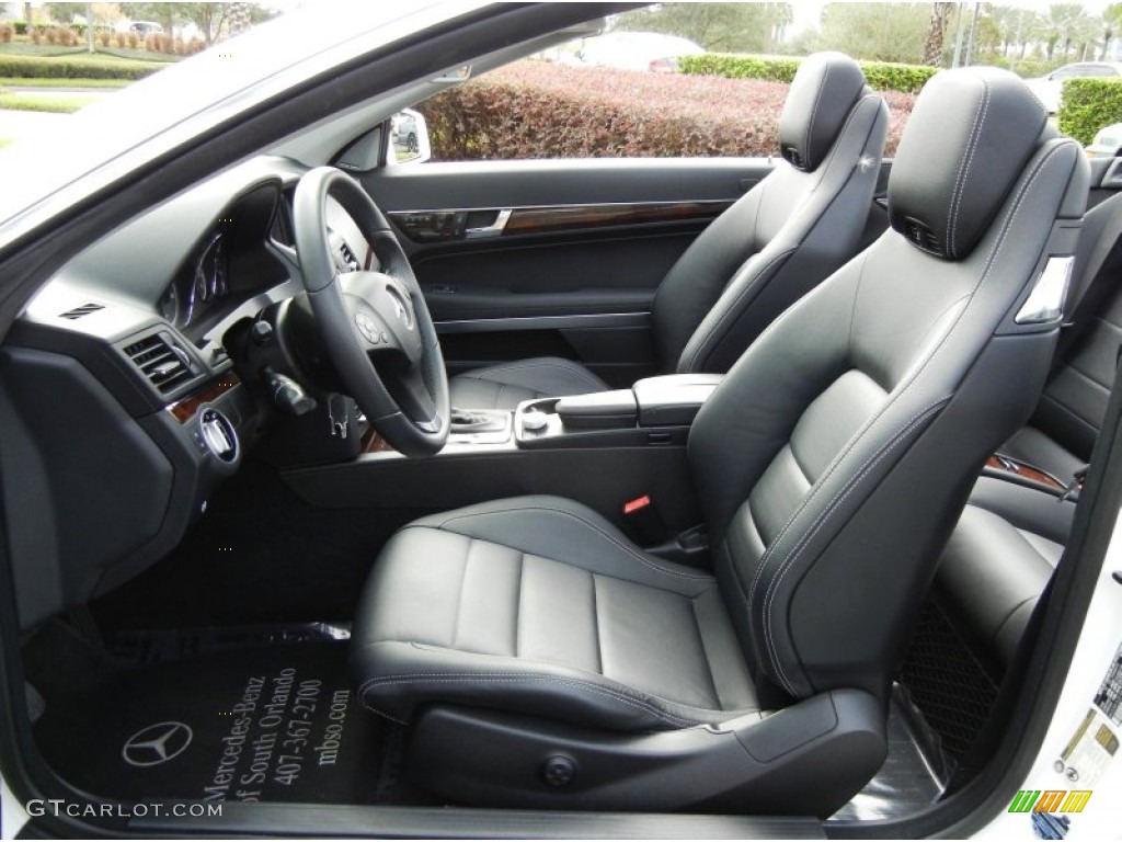 2011 E 350 Cabriolet - Arctic White / Black photo #16