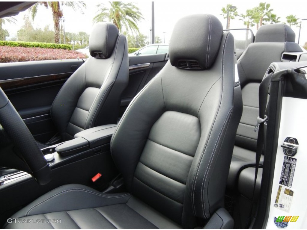 2011 E 350 Cabriolet - Arctic White / Black photo #17