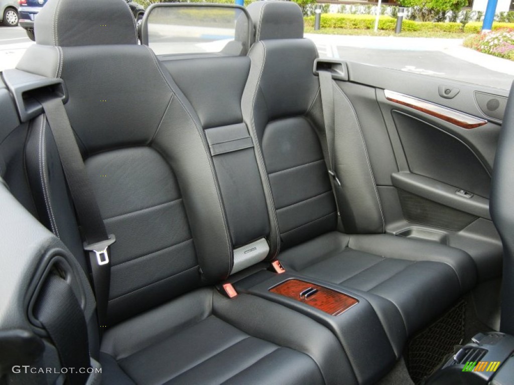 2011 E 350 Cabriolet - Arctic White / Black photo #20