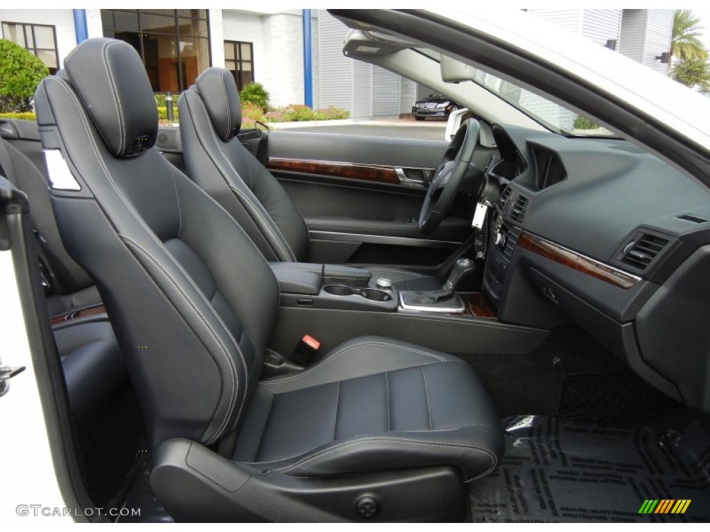 2011 E 350 Cabriolet - Arctic White / Black photo #21