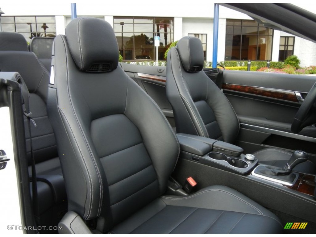 2011 E 350 Cabriolet - Arctic White / Black photo #22