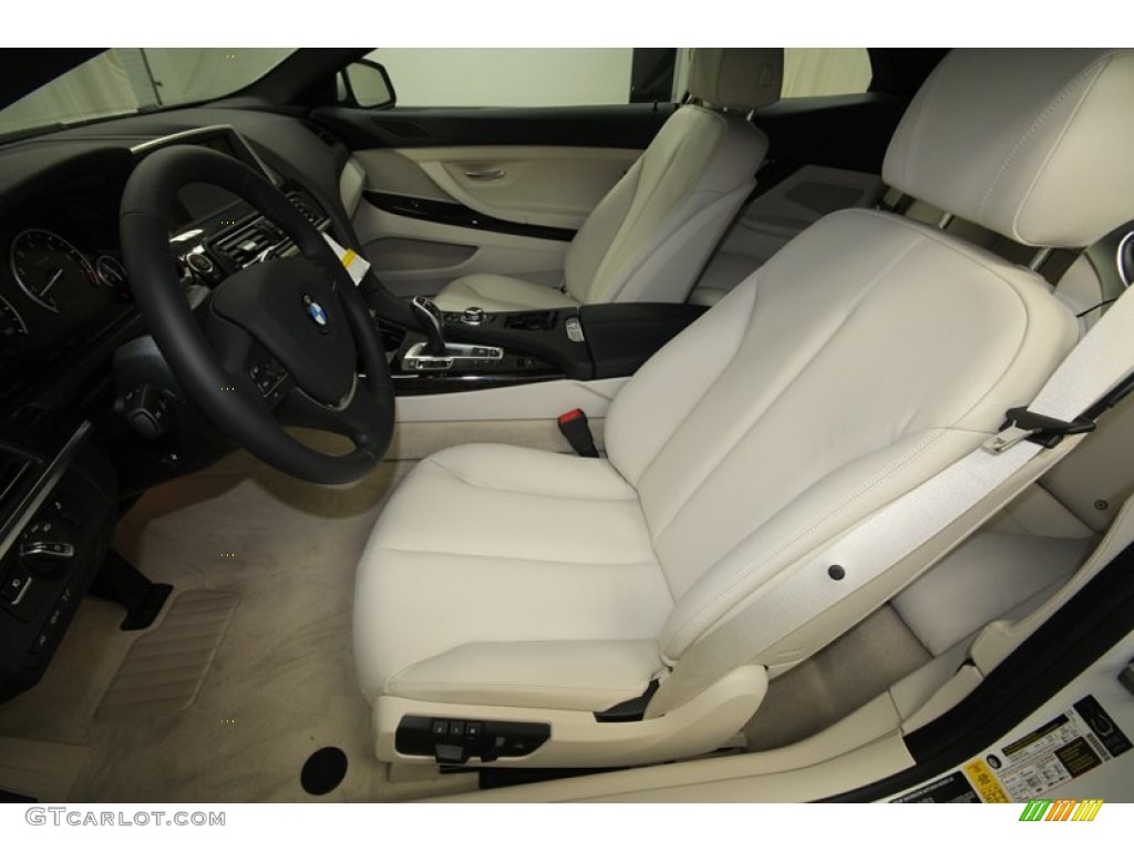 2013 6 Series 640i Convertible - Alpine White / Ivory White photo #3