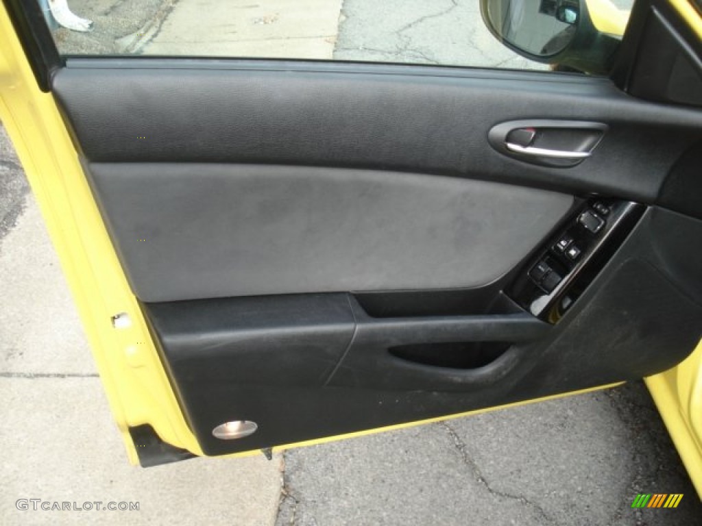 2004 RX-8 Sport - Lightning Yellow / Black photo #14