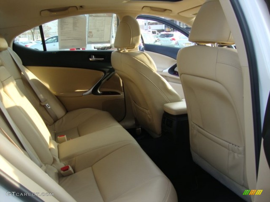 2008 IS 250 AWD - Starfire White Pearl / Cashmere Beige photo #21
