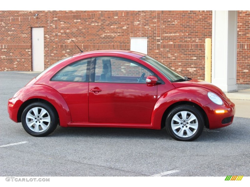 2009 New Beetle 2.5 Coupe - Salsa Red / Black photo #62