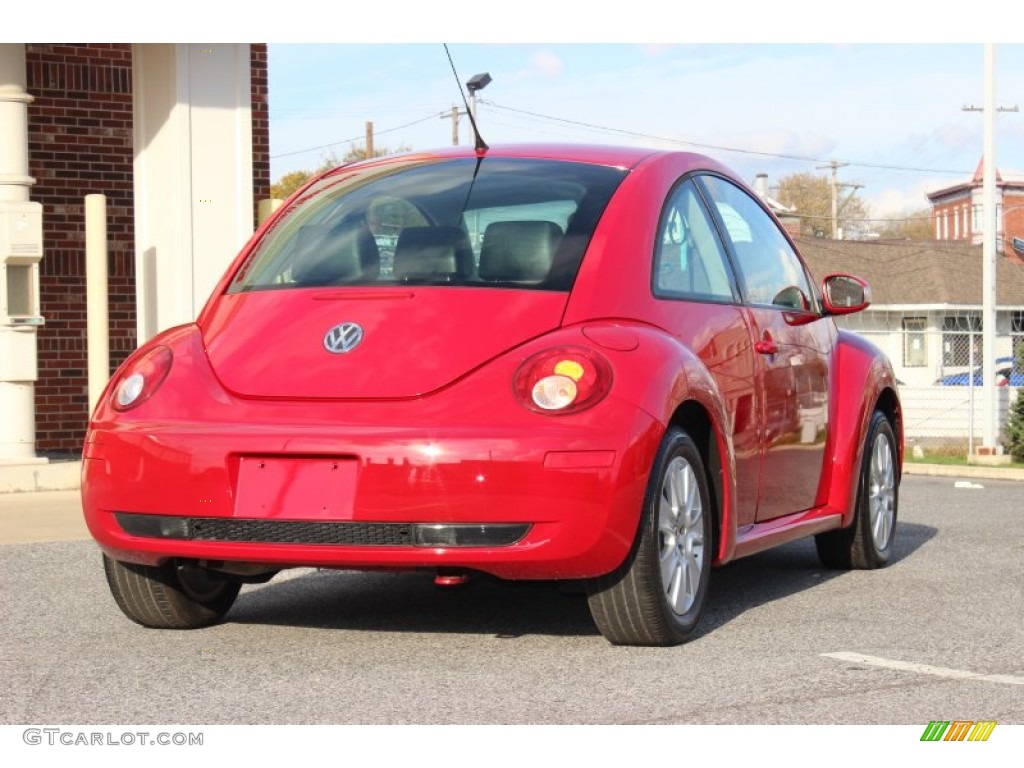 2009 New Beetle 2.5 Coupe - Salsa Red / Black photo #66