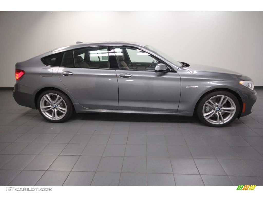 Space Gray Metallic 2013 BMW 5 Series 550i xDrive Gran Turismo Exterior Photo #73452758