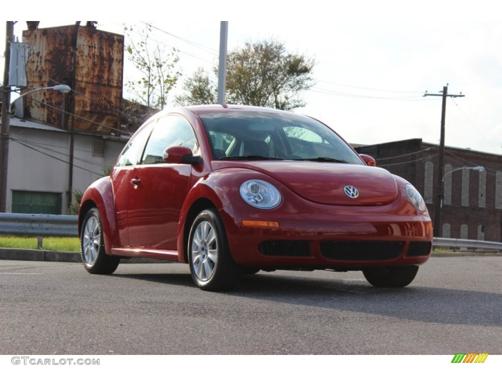 2009 New Beetle 2.5 Coupe - Salsa Red / Black photo #73
