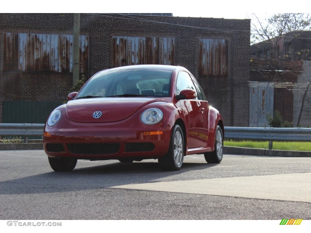 2009 New Beetle 2.5 Coupe - Salsa Red / Black photo #74