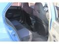 2003 Mitsubishi Lancer Evolution Black/Blue Interior Rear Seat Photo