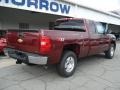 2013 Deep Ruby Metallic Chevrolet Silverado 1500 LT Extended Cab 4x4  photo #8