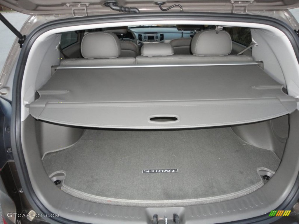 2012 Sportage EX AWD - Sand Track / Alpine Gray photo #15