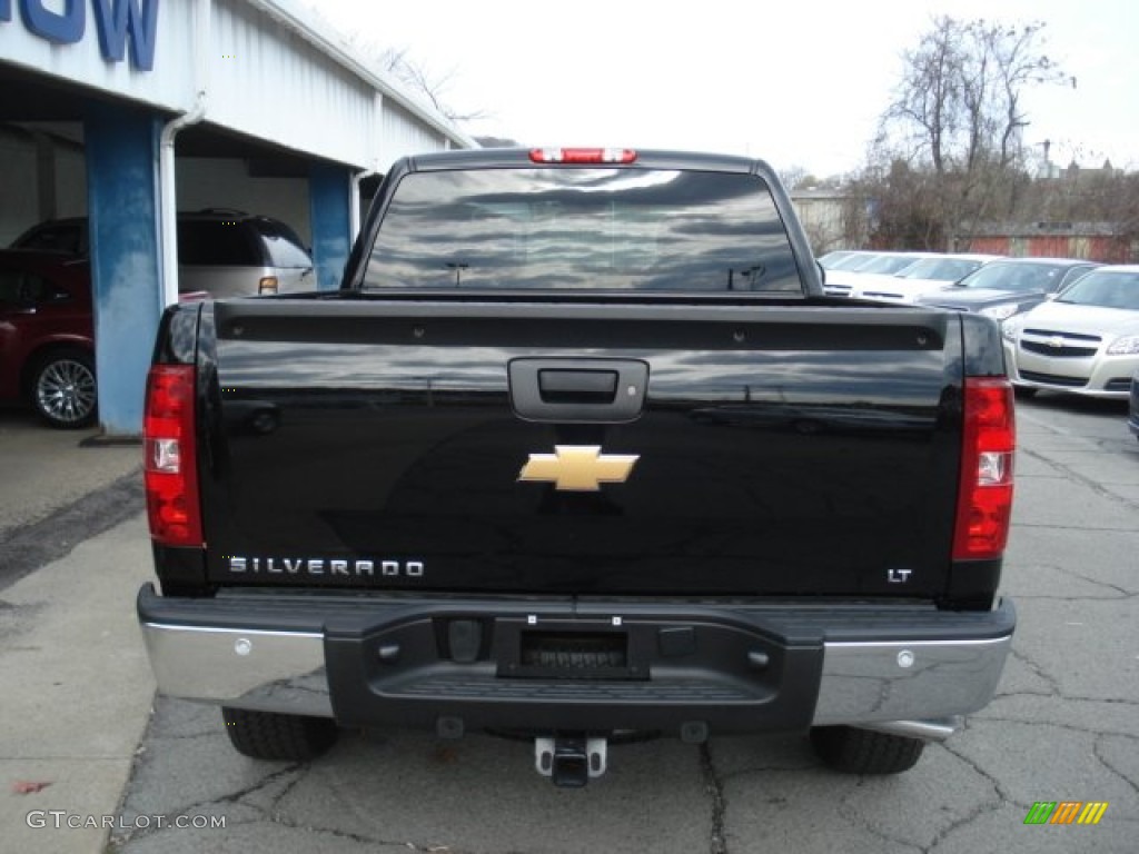 2013 Silverado 1500 LT Extended Cab 4x4 - Black / Ebony photo #7