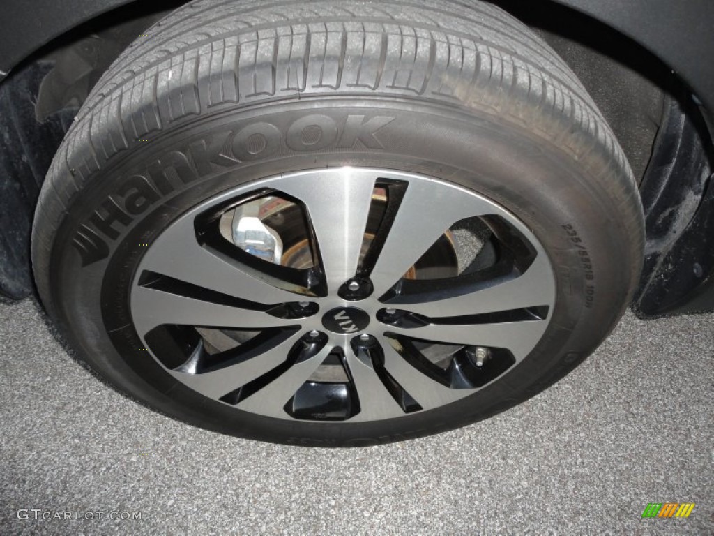 2012 Sportage EX AWD - Sand Track / Alpine Gray photo #24