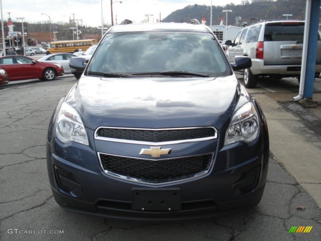 2013 Equinox LT AWD - Atlantis Blue Metallic / Jet Black photo #3