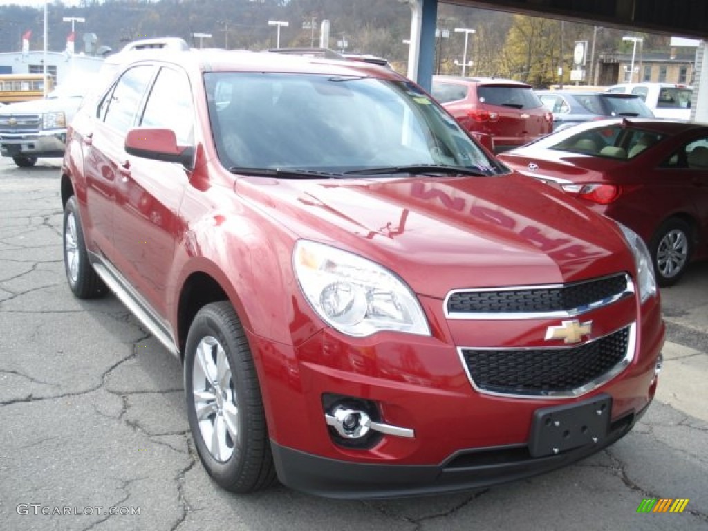 Crystal Red Tintcoat 2013 Chevrolet Equinox LT AWD Exterior Photo #73454933