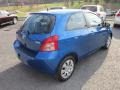 2007 Blazing Blue Metallic Toyota Yaris 3 Door Liftback  photo #7