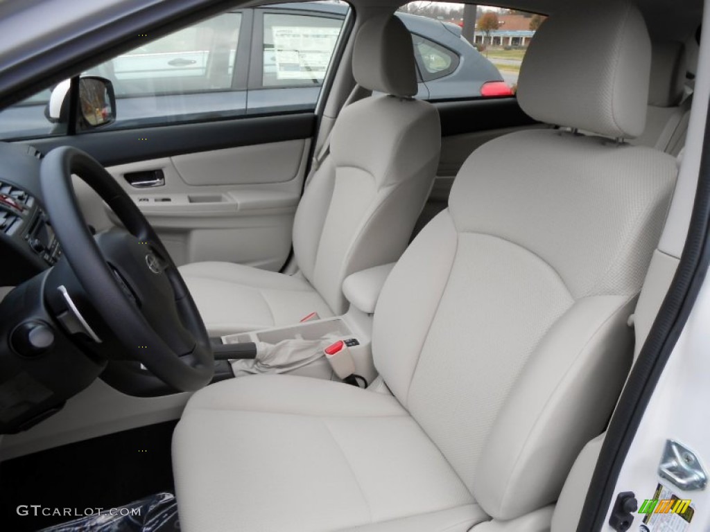 Ivory Interior 2013 Subaru Impreza 2.0i Premium 5 Door Photo #73455248
