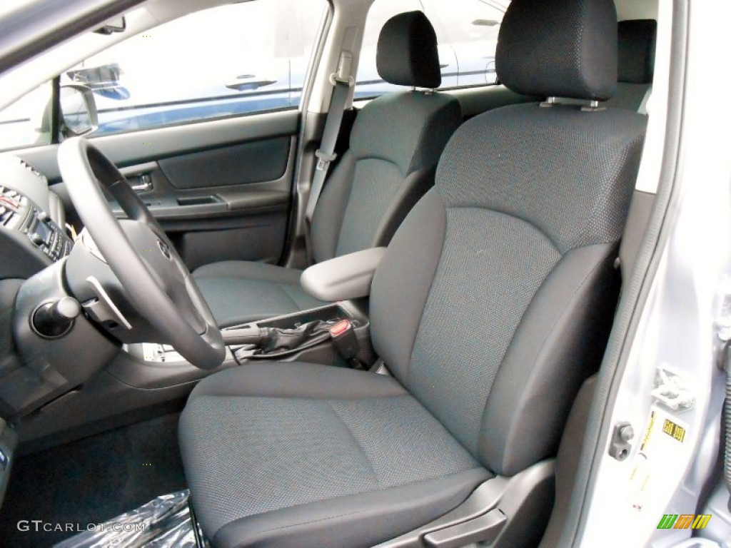 Black Interior 2013 Subaru Impreza 2.0i Premium 5 Door Photo #73455870