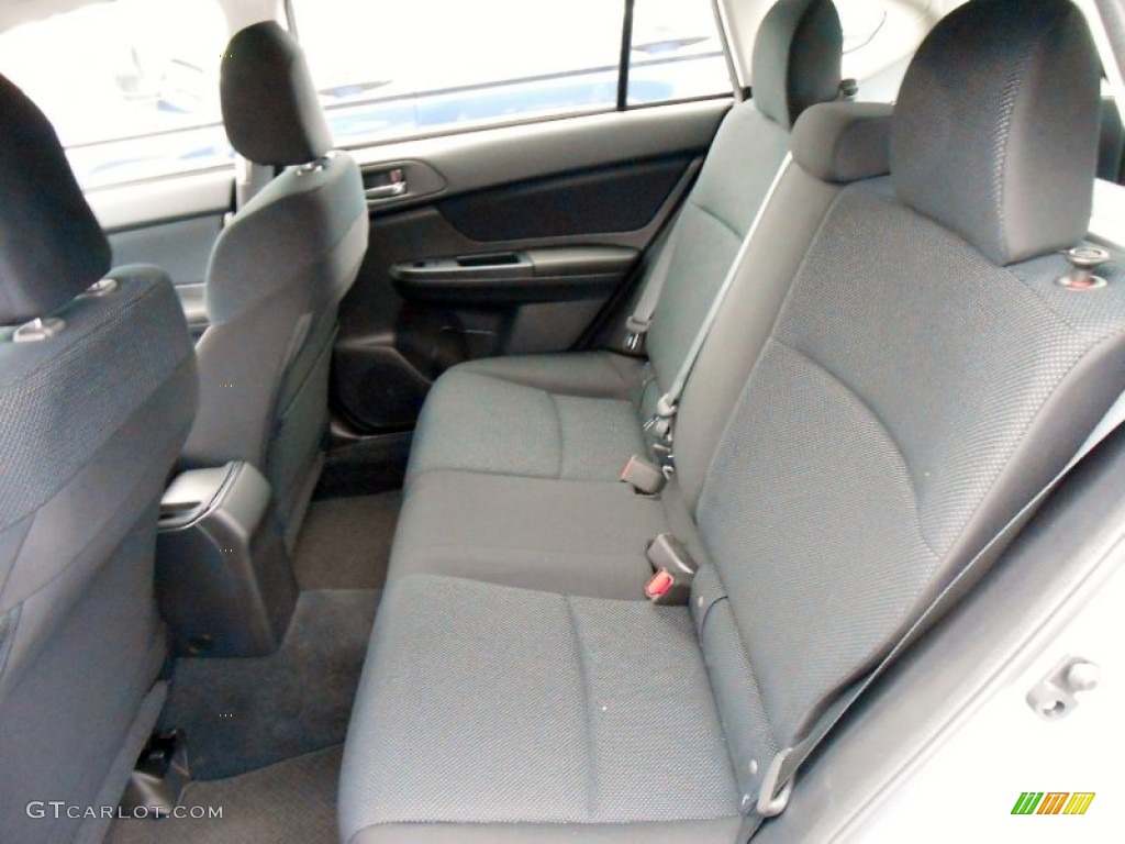 Black Interior 2013 Subaru Impreza 2.0i Premium 5 Door Photo #73455905