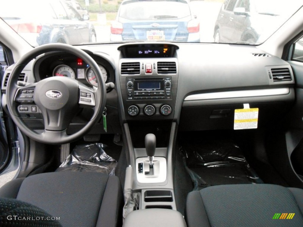 2013 Subaru Impreza 2.0i Premium 5 Door Black Dashboard Photo #73455968