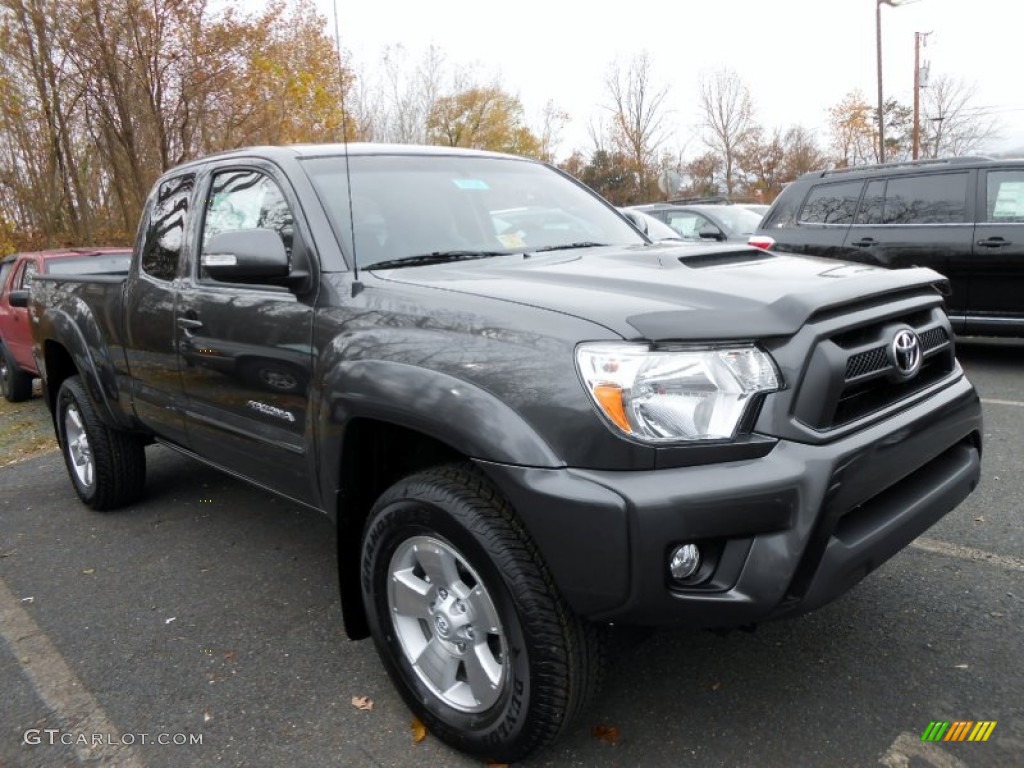 2013 Tacoma V6 TRD Sport Access Cab 4x4 - Magnetic Gray Metallic / Graphite photo #1