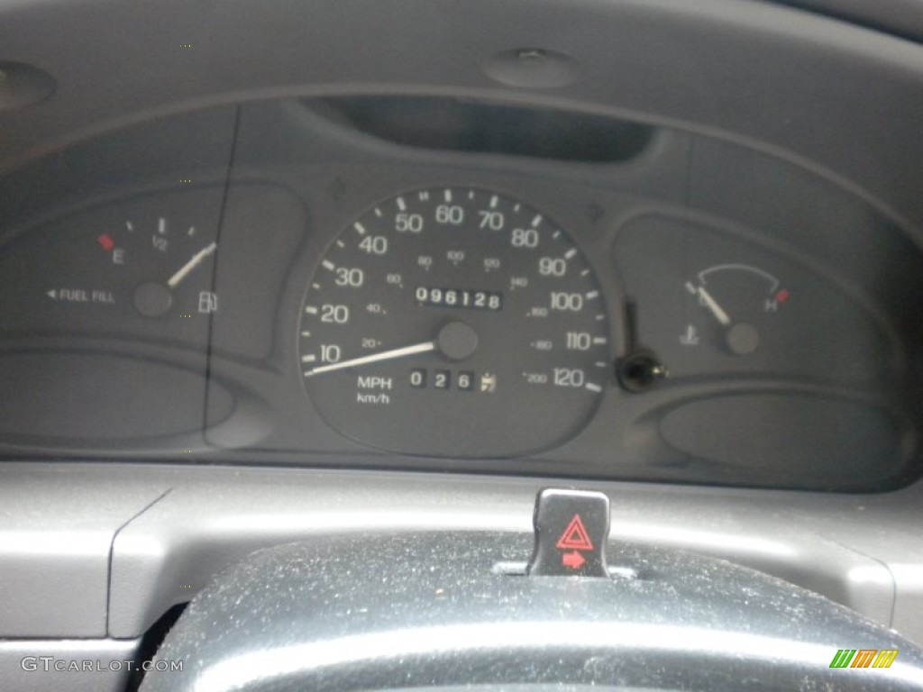 1999 Ford Escort LX Sedan Gauges Photos