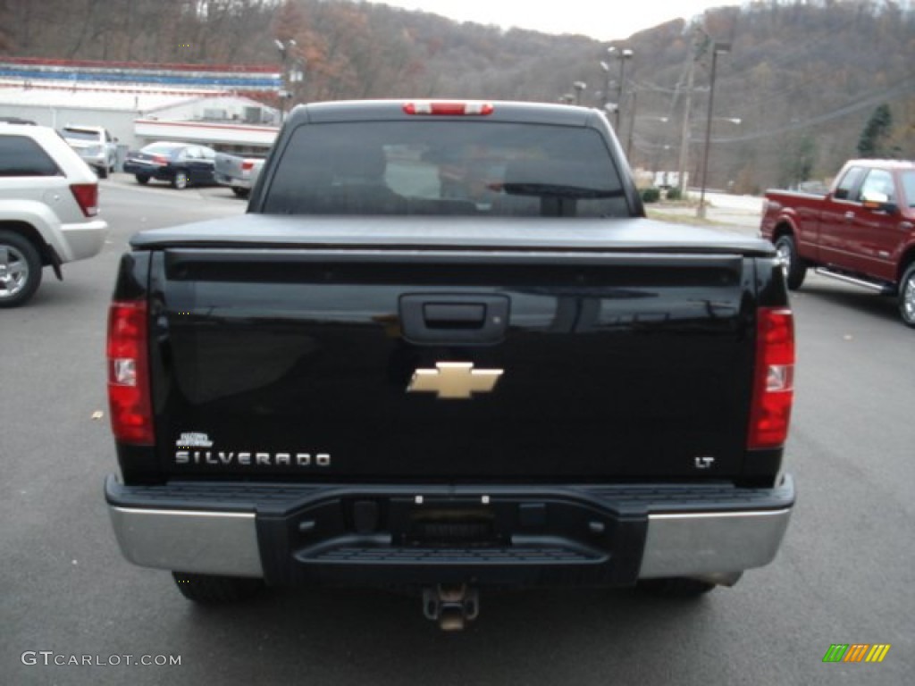 2009 Silverado 1500 LT Z71 Crew Cab 4x4 - Black / Ebony photo #7